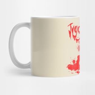 Zombie Hand Bloodied Juggernog on Crème Mug